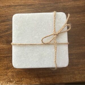 Thirsty stone coaster set